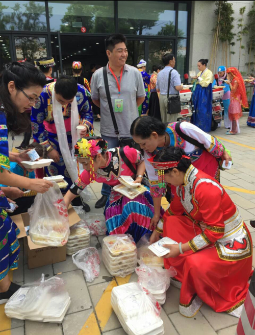 張家港市第六屆民族文藝會(huì)演餐飲配送